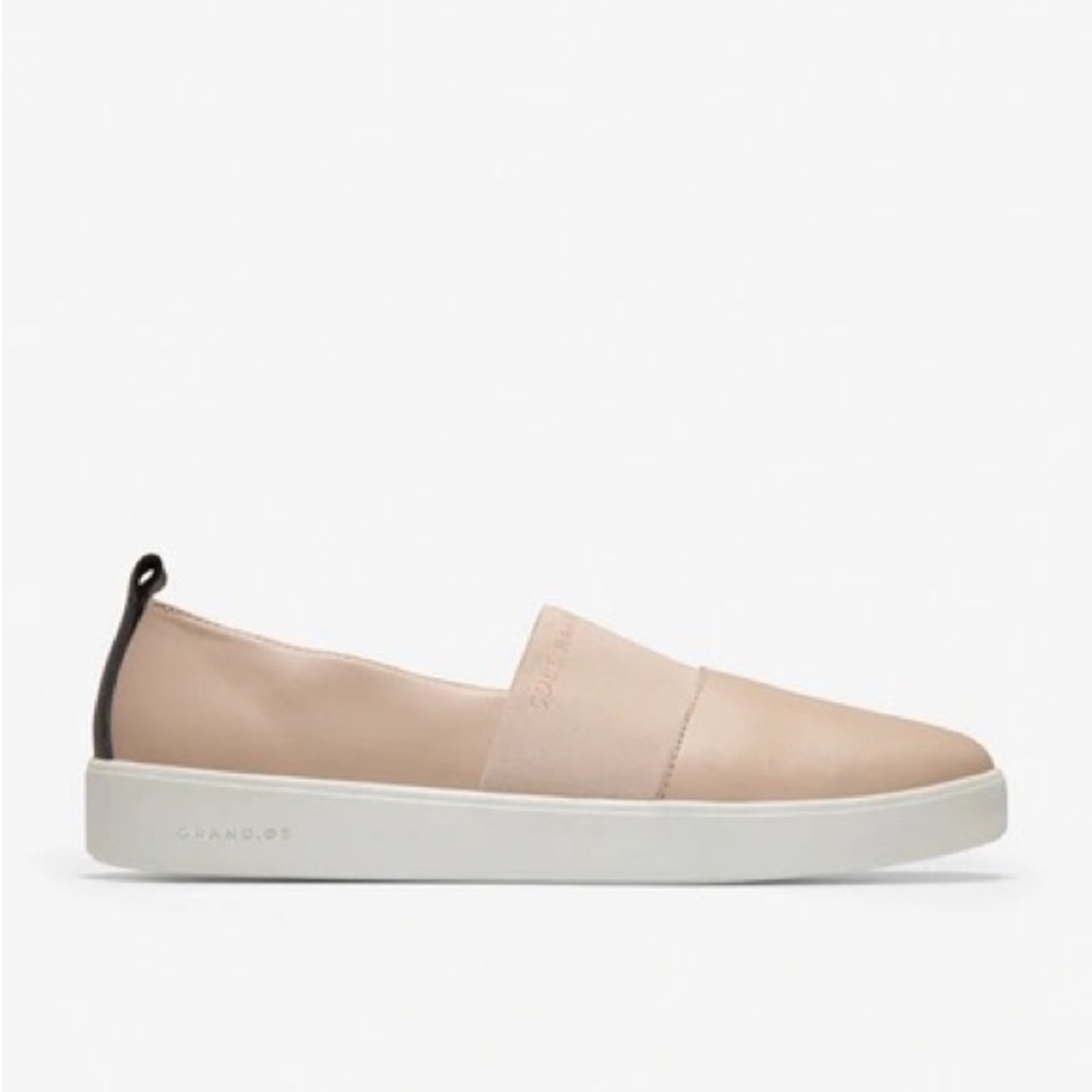 Cole Haan Grand Os Crosscourt Leather Street Slip-On Sneaker